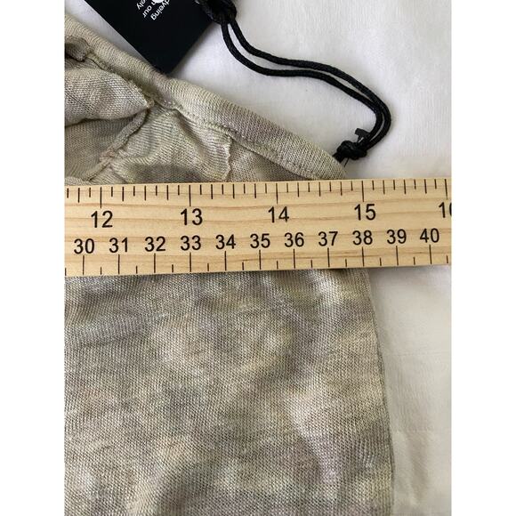 Chaser Linen Jersey Ruffle Cami Tank Top - Picture 4 of 6